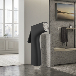 Matte Black Shattaf Bidet Sprayer Wall <b>Mount</b> Bathroom Toilet Handheld Water <b>Spray</b> Nozzle Minimalist Design Easy Installation - Product Image 3