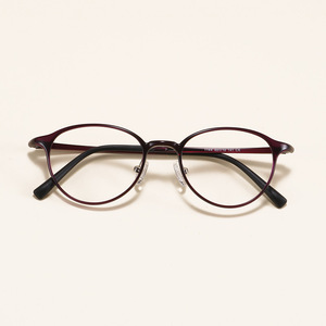 Gafas Ópticas Ovaladas de Tungsteno <span class=keywords><strong>y</strong></span> Carbono Ultraligeras al por Mayor, Montura Óptica Pequeña de Estilo Retro, Gafas para Estudiantes - Product Image 4