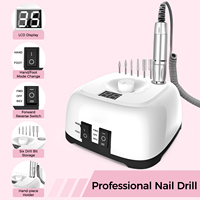 Perceuse à ongles électrique Up200 Upower 35000rpm Micromoteur E File Pièce à main pour vernis à ongles en gel