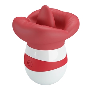 Pretty <span class=keywords><strong>Love</strong></span> 3 en 1 : Jouet lingual, Dildo, Vibrateur rose à succion clitoridienne pour femmes - Product Image 3