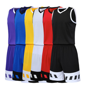 Uniformes de basket-ball pour jeunes personnalisés cool Design couleur uniforme de maillot de basket-ball rouge - Product Image 3