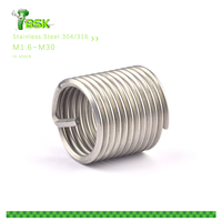 Stainless Steel Helicoil Insert M6 M8 M10 M12 Thread Repair Kit Wire Thread Inserts