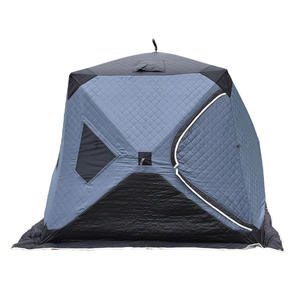 Mini automatique Camping hiver esquimau Portable Pop-up <span class=keywords><strong>pêche</strong></span> sur glace 2 personnes Extra Large isolé infrarouge Sauna <span class=keywords><strong>tente</strong></span> - Product Image 5