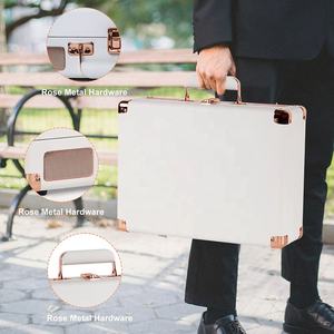 Giradischi <span class=keywords><strong>Portatile</strong></span> a Valigetta con <span class=keywords><strong>Lettore</strong></span> di <span class=keywords><strong>Cassette</strong></span> e Fonografo, Espositore per Dischi in Vinile, Regalo di Natale - Product Image 3