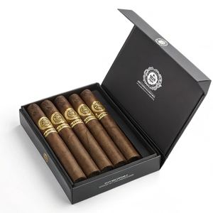 Caja de cigarros rígida de lujo de diseño personalizado Premium Lipack, caja magnética de cartón para envoltura de cigarros - Product Image 1