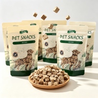 Friandises pour chiens et chats, foie de bœuf, riches en protéines, sans céréales, améliorent l'immunité, lyophilisées, 50g, vente en gros d'usine, personnalisables