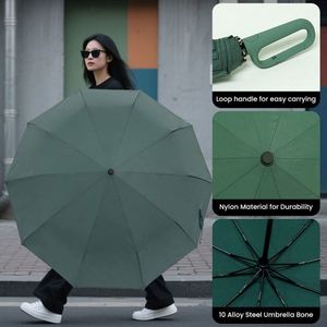 Compact Custom Outdoor Automatic Logo High Quality <b>Large</b> Outdoor <b>Large</b> <b>Umbrella</b> for Rain - Product Image 4