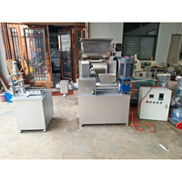 Ligne de fabrication de savon numérique entièrement automatique multi-tension à petite échelle, capacité de 200 kg, avec machine de découpe et d'estampage, garantie de 2 ans