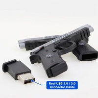Flashdisk PVC Custom Bentuk 3D Hewan Kartun 2.0 3.0 Logo Pendrive Memory Stick Hadiah 8GB-128GB