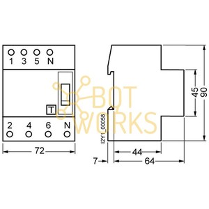 Siemens 5SM37456 - Nuovo - Product Image 1