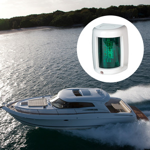 Lampe de navigation LED verte 12VDC pour yachts et bateaux - Product Image 1