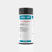 Jauge d'urine de diagnostic à domicile 100 bandelettes URS 10T bandelettes de réactif d'analyse d'urine bandelette de test d'urine 10 paramètres