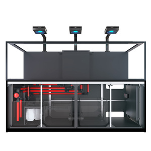 <span class=keywords><strong>Acquario</strong></span> Marino Red Sea Glass G3+ Nuovo Sistema <span class=keywords><strong>di</strong></span> Refrigerazione Silenzioso Automatico Ecologico con Illuminazione e Mobile Base per Coralli - Product Image 6
