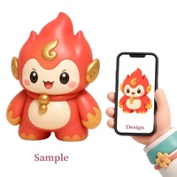 Meiyantoys ODM – Conception personnalisée de figurines d'art et de jouets sur le thème des esprits élémentaires, mascotte d'entreprise, grande statue pour l'image de marque et l'ornement