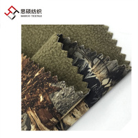 Tissus Softshell imprimés camouflage, respirants, imperméables, extensibles dans les quatre sens, avec doublure en polaire TPU pour veste de pluie d'extérieur