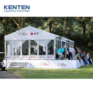 KENTEN Golf Project estructura al aire libre a prueba <span class=keywords><strong>de</strong></span> agua una estructura Sistema <span class=keywords><strong>de</strong></span> pared <span class=keywords><strong>de</strong></span> vidrio marquesina transparente carpas <span class=keywords><strong>de</strong></span> vidrio permanente para el descanso - Product Image 2