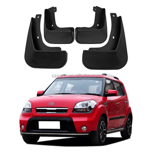 Set di 4 Paraspruzzi per Auto, Parafanghi Antispruzzo per <span class=keywords><strong>Kia</strong></span> <span class=keywords><strong>Soul</strong></span> Sport 2010-2013, Accessorio Auto - Product Image 1