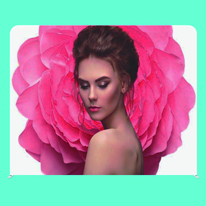 Treo Tường Acrylic Hiển Thị Tv Đứng Với Từ Lịch Khung Vải Rèm Tường Phong Cách Trang Trí Nội Thất Hiển Thị Giá - Product Image 4