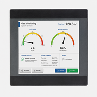 Nueva Pantalla Táctil LCD Original Weinview/Weintek HMI MT8106iP de 10.1 Pulgadas, 800*480, Ángulo de Visión Amplio, de Aluminio, con RS-232 y Ethernet