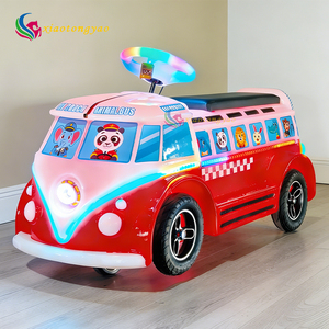 2026 Gran Venta Coche de Choque Infantil para Interiores con Monedas, Estilo Autobús, Nuevo Diseño, Máquina de Juego de Conducción - Product Image 1