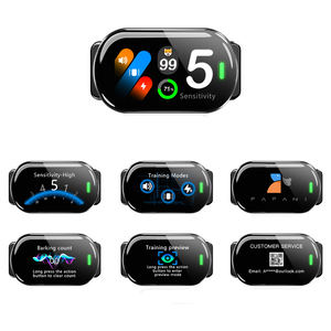 개 나무 껍질 고리 개 충전식 스마트 나무 껍질 고리 5 조정 가능한 감도 경고음 진동 방지 훈련 고리 - Product Image 6