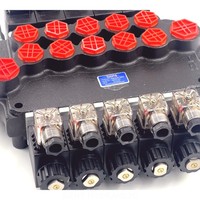 Vanne de commande hydraulique à bobine avec télécommande électrique pour hydraulique