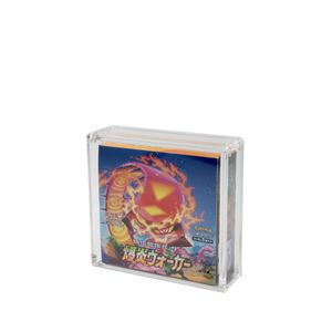 Pokeon Card Booster <b>Box</b> Display Case <b>Clear</b> <b>Acrylic</b> Protective Storage Holder for Japanese Cards - Product Image 3