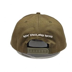 Custom a <b>Frame</b> Snapback Cotton Embroidery logo Flat Bill 5 Panel Unstructured Dad Hat - Product Image 4