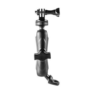 Supporto in alluminio Gopro <span class=keywords><strong>Moto</strong></span> Sfera accessori <span class=keywords><strong>Moto</strong></span> da 1/4 pollici supporto per fotocamera sportiva a rotazione 360 per sedile a specchio - Product Image 6