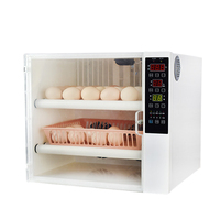 Incubateur d'œufs de volaille entièrement automatique à double tension 220v 12v de haute qualité à prix avantageux pour poulets, cailles, autruches, canards, oies - Nouveau