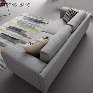 Style nordique <span class=keywords><strong>moderne</strong></span> paresseux tissu deux places <span class=keywords><strong>causeuse</strong></span> canapé meubles à la maison - Product Image 3