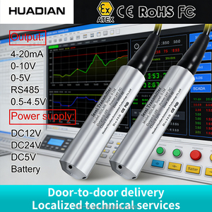 مستشعر مستوى الوقود المقاوم للماء اقتصاديًا معتمد من CE/RoHS/FCC، 4-20 مللي أمبير، 1-5 فولت، مقاوم للتآكل، جهاز إرسال مستوى السوائل القابل للغمر - Product Image 6