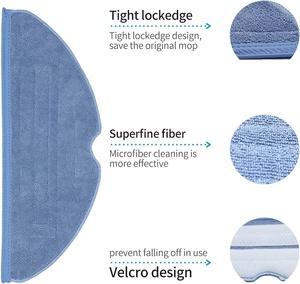 Kit de pièces de rechange pour aspirateur Xiao Mi <span class=keywords><strong>Roborock</strong></span> <span class=keywords><strong>S7</strong></span> T7S T7 <span class=keywords><strong>Plus</strong></span>, brosse principale, brosses latérales, filtres, accessoires ménagers - Product Image 2