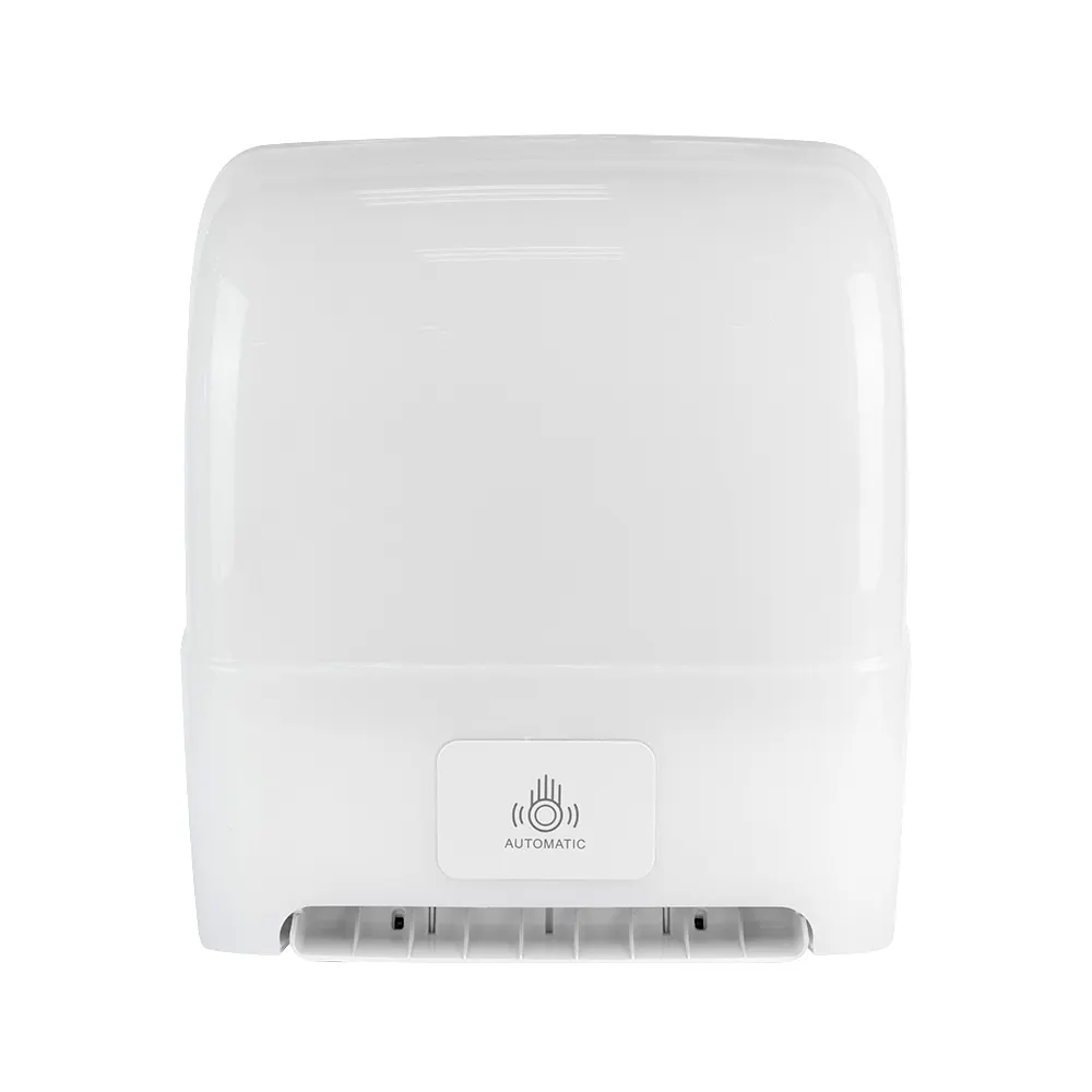 Dispenser di asciugamani di carta igienica con sensore automatico a taglio automatico montato a parete del tessuto della cucina del bagno (UL-820A)