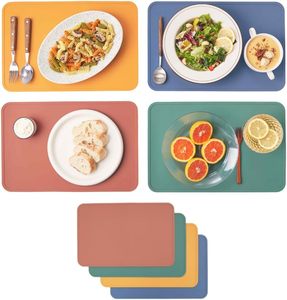 Kitchen Tools Heat Resistant Insulation Countertop <b>Protector</b> Pads Silicone Placemat for Dining Kitchen <b>Table</b> - Product Image 2