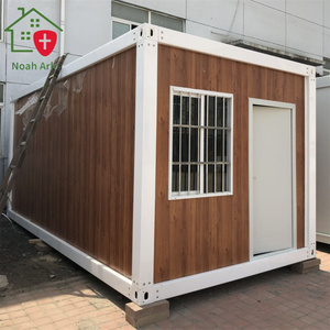 Casa de acero modular de lujo contemporánea de 20 pies, edificios de dormitorio prefabricados de paquete plano con dormitorios - Product Image 1