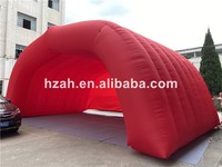 Tente rouge gonflable pour le camping, structure pour la publicité en plein air, tente de carnaval gonflable
