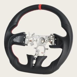 Volante de Cuero Completo de Venta Directa de Fábrica para Infiniti Q50 Q50L QX50 QX60 Q60 <span class=keywords><strong>Q70</strong></span> Q30 <span class=keywords><strong>Q80</strong></span> con Agarres Laterales de Cuero Perforado - Product Image 4