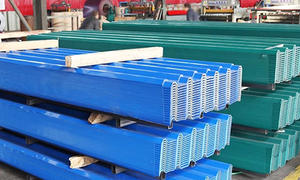 Métal coloré galvanisé aluminium zinc ondulé prépeint longue portée en acier inoxydable Transparent joint debout feuille de <span class=keywords><strong>toiture</strong></span> - Product Image 6