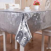 Nappe de buffet en tissu pour restaurant, nappe rectangulaire longue en sequins noirs