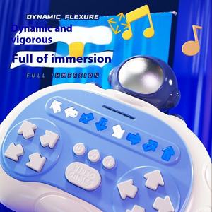 เครื่องเล่นเกมฝึกฝนการตอบสนองแบบปรับแต่งได้สำหรับเด็ก รุ่น Rhythm Master Finger Dance Machine ของเล่นเสริมพัฒนาการ - Product Image 2