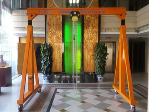 Constraction portátil de elevación de 500 kg 10 ton mini grúa de pórtico para la construcción - Product Image 4