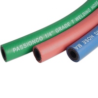 Tuyau de gaz de soudage de 1/4 pouces ISO 3821 NBR tuyau unique en polyester renforcé