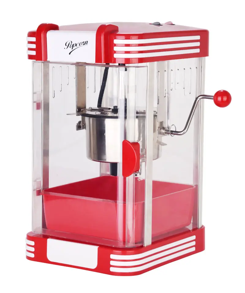 The Retro Series CETL Approval Kettle Popcorn Maker Machine With popcorn tray For Party Use