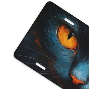 Plaque d'immatriculation personnalisée en aluminium pour BMW, finition brillante épaisse, plaque décorative pour accessoire extérieur de voiture - Product Image 6