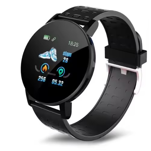 Smart Watch Led Digital Clock Waterproof Smartwatch 1.44" Screen Full Touch Smartband Heart Rate Monitor Fitness Tracker Watch