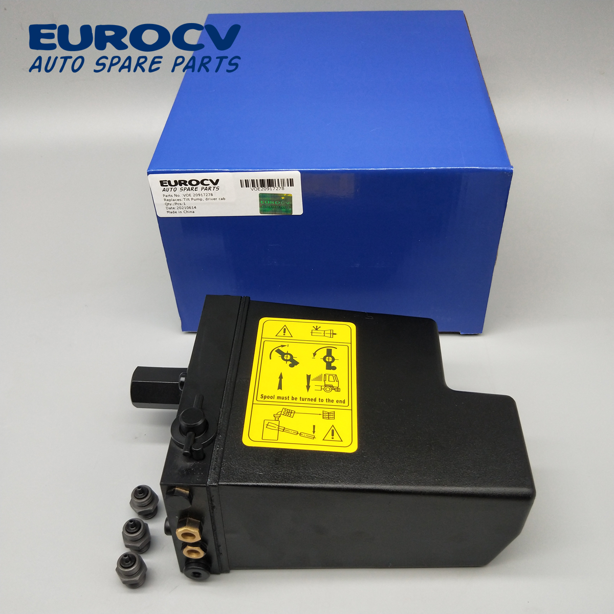 Eurocv Truck Parts VOE 20917278 - Cab Tilt Pump for Repair