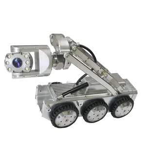 Dispositivo de inspección de tubería subterránea, tubería Industrial serie GT108, CCTV, Robot, cámara