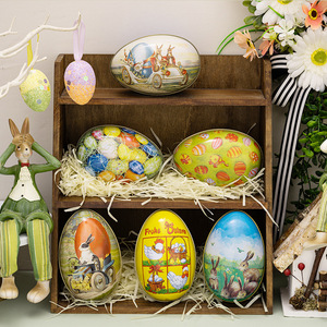 Nuevo Huevo de Pascua Ovalado de Espuma de Poliestireno para Manualidades, Huevo Blanco Liso para Decoración del Día de Pascua, Decoraciones para Fiestas - Product Image 1