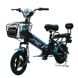 2020 الرياضة الدراجات الإلكترونية 2 مقاعد 350w موتور Bicicleta Electrica مع دواسة مساعدة